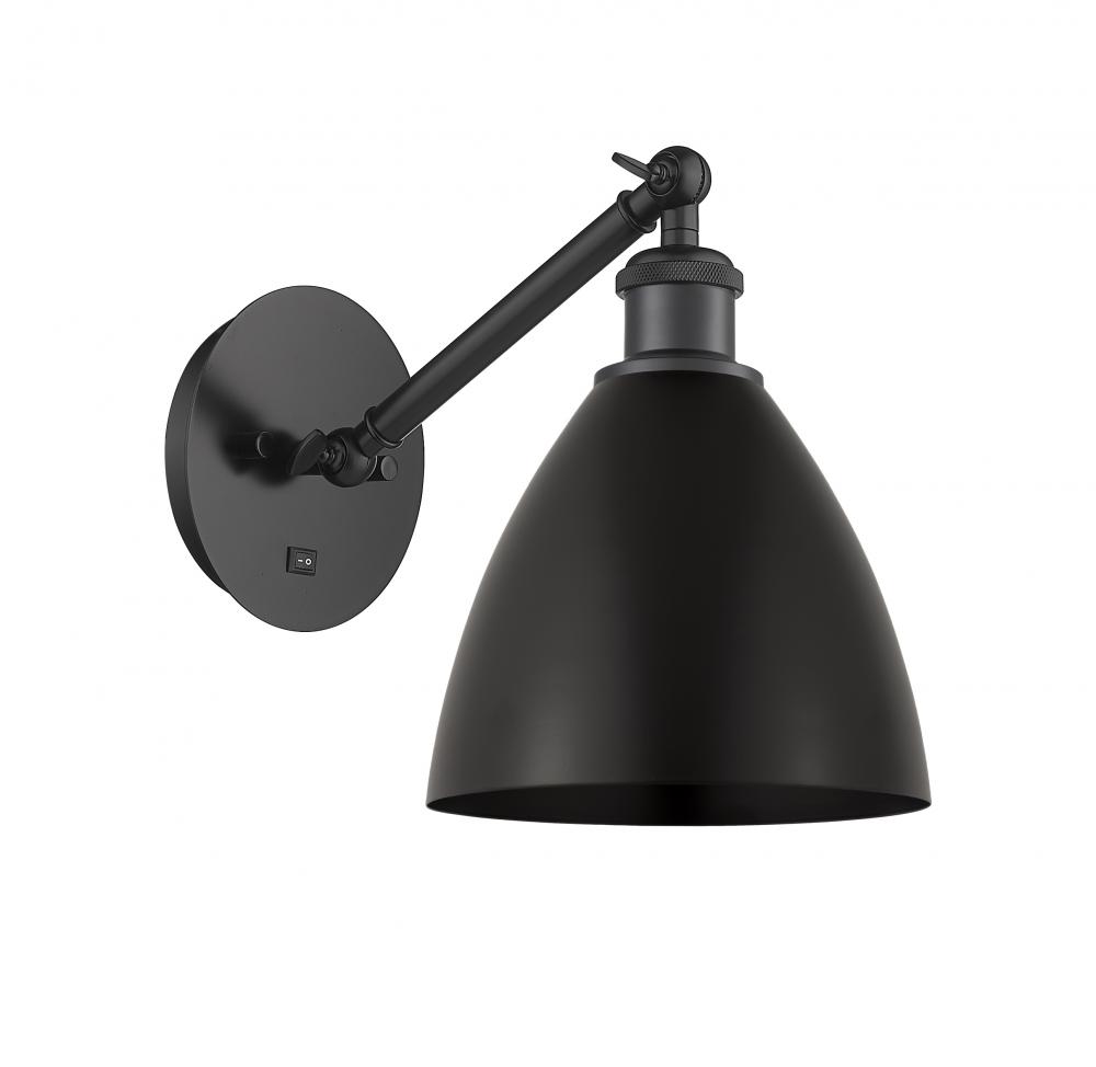 Bristol - 1 Light - 8 inch - Matte Black - Adjustable Sconce