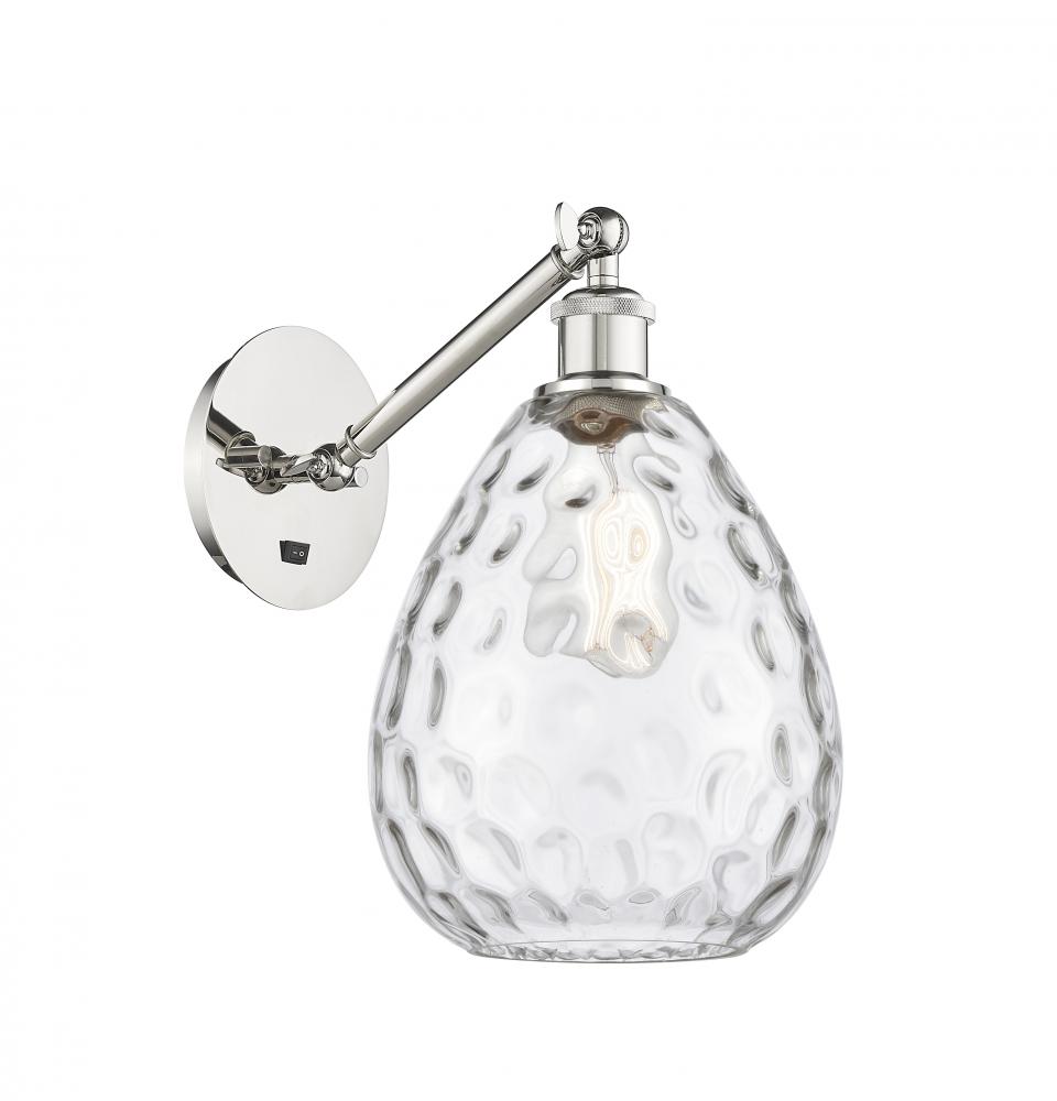 Waverly - 1 Light - 8 inch - Polished Nickel - Adjustable Sconce