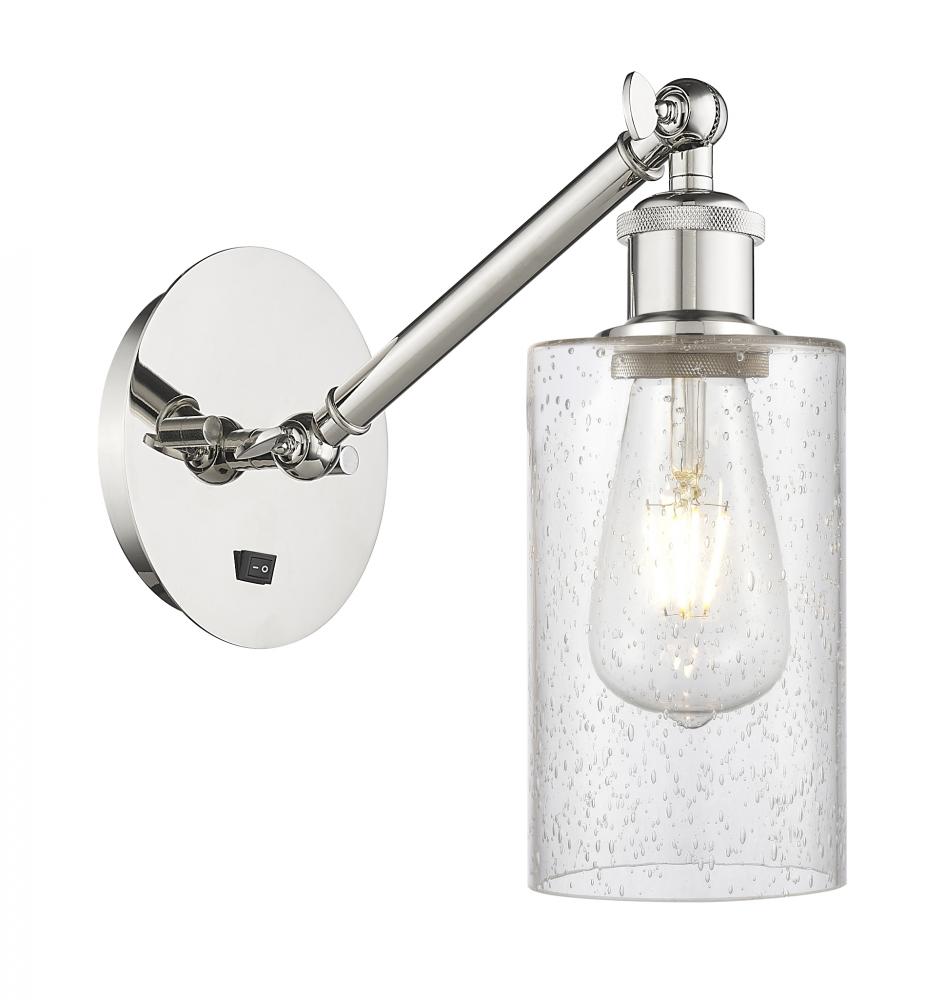 Clymer - 1 Light - 4 inch - Polished Nickel - Adjustable Sconce