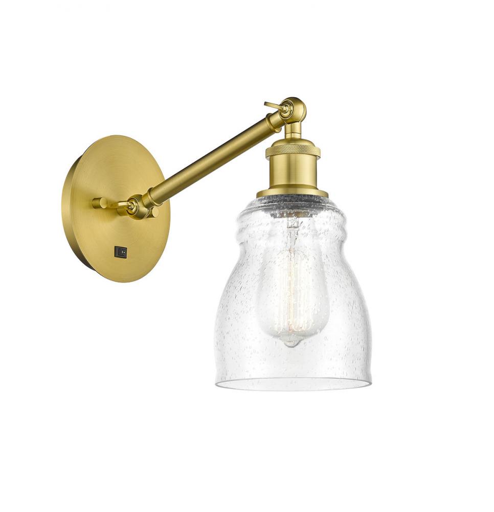 Ellery - 1 Light - 5 inch - Satin Gold - Adjustable Sconce