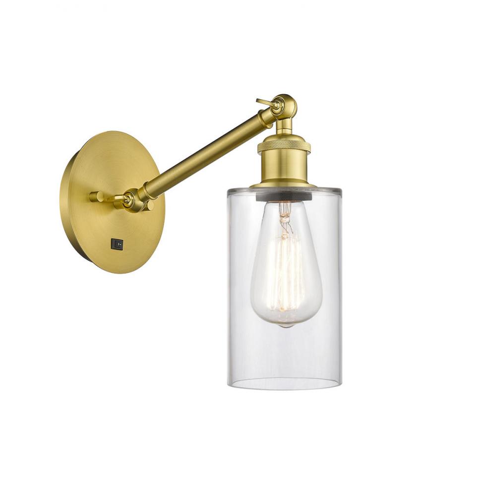Clymer - 1 Light - 4 inch - Satin Gold - Adjustable Sconce