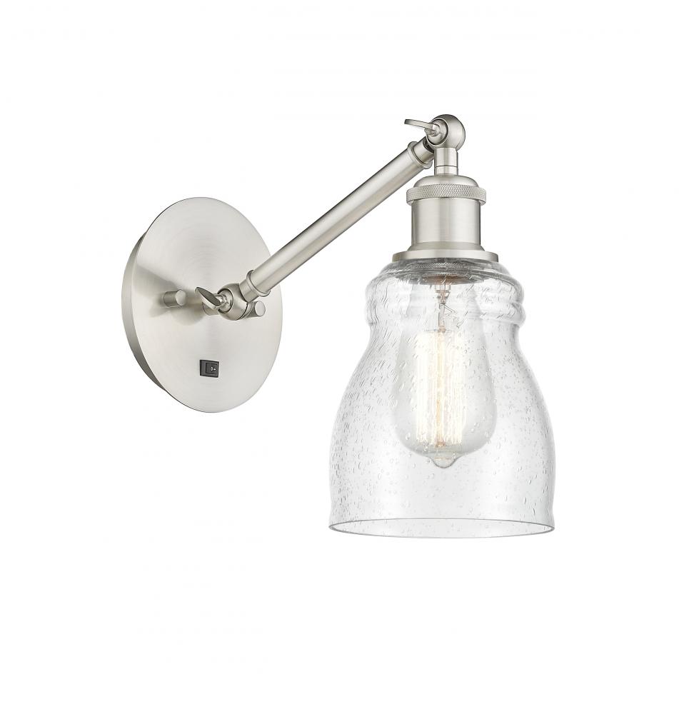 Ellery - 1 Light - 5 inch - Brushed Satin Nickel - Adjustable Sconce
