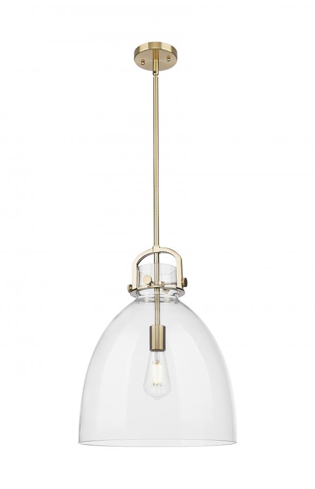 Newton Bell - 1 Light - 14 inch - Champagne Bronze - Pendant