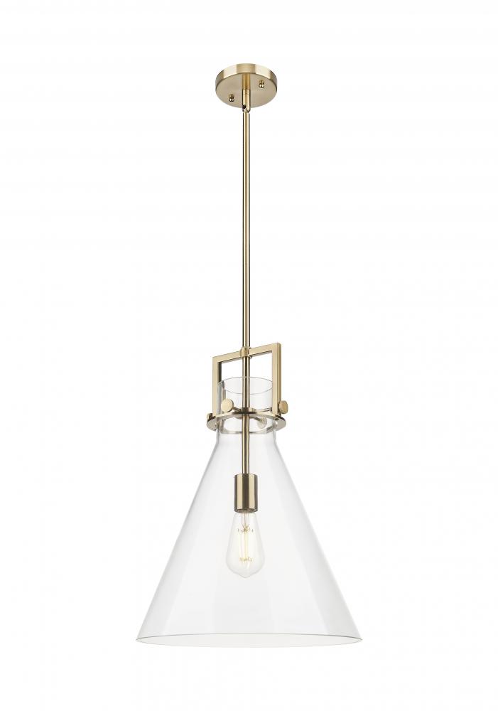 Newton Cone - 1 Light - 14 inch - Champagne Bronze - Pendant