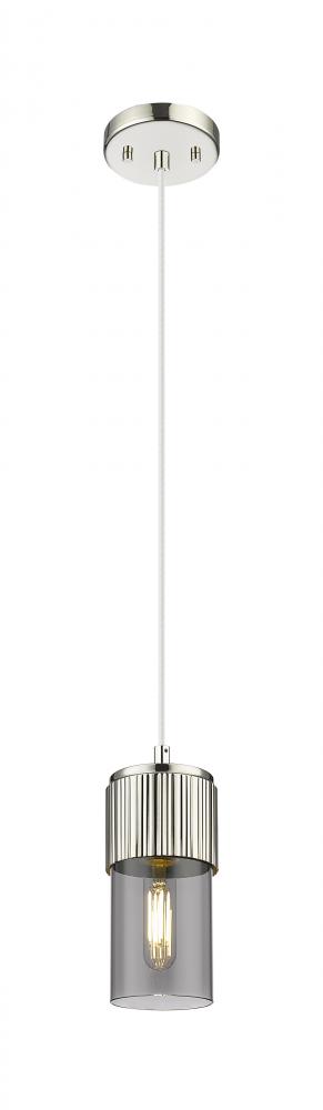 Bolivar - 1 Light - 5 inch - Polished Nickel - Pendant