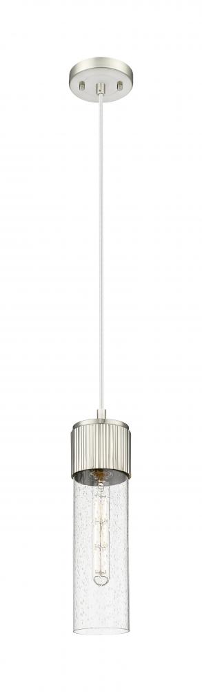 Bolivar - 1 Light - 5 inch - Satin Nickel - Pendant