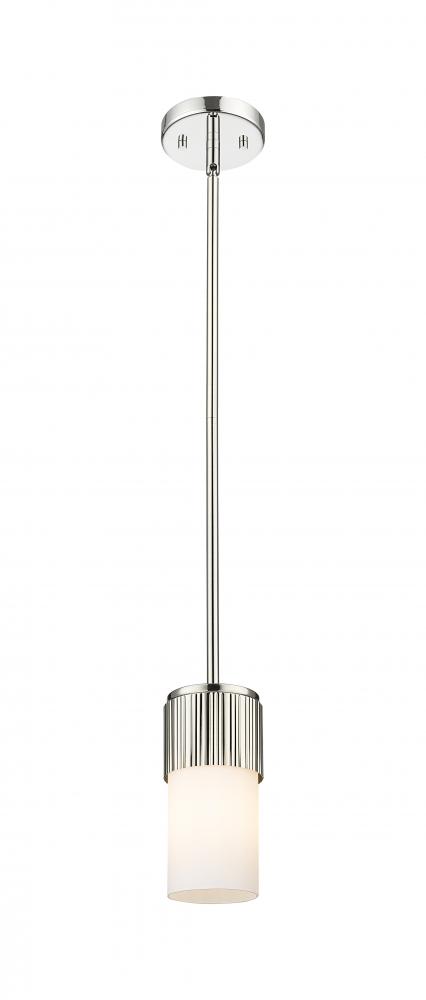Bolivar - 1 Light - 5 inch - Polished Nickel - Pendant