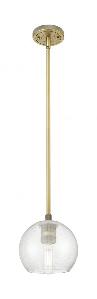 Crown Point - 1 Light - 6 inch - Brushed Brass - Pendant