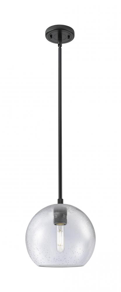Crown Point - 1 Light - 8 inch - Matte Black - Pendant