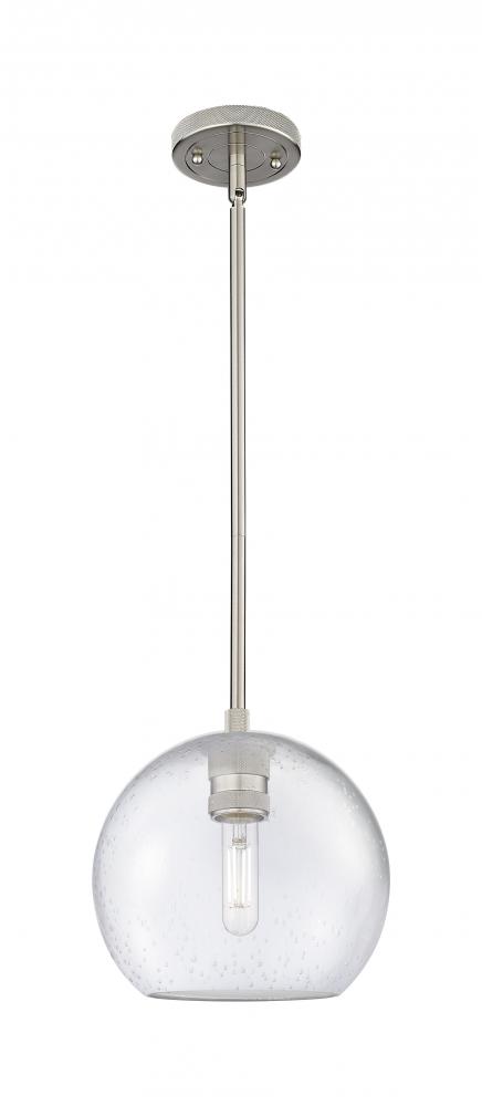 Crown Point - 1 Light - 8 inch - Satin Nickel - Pendant