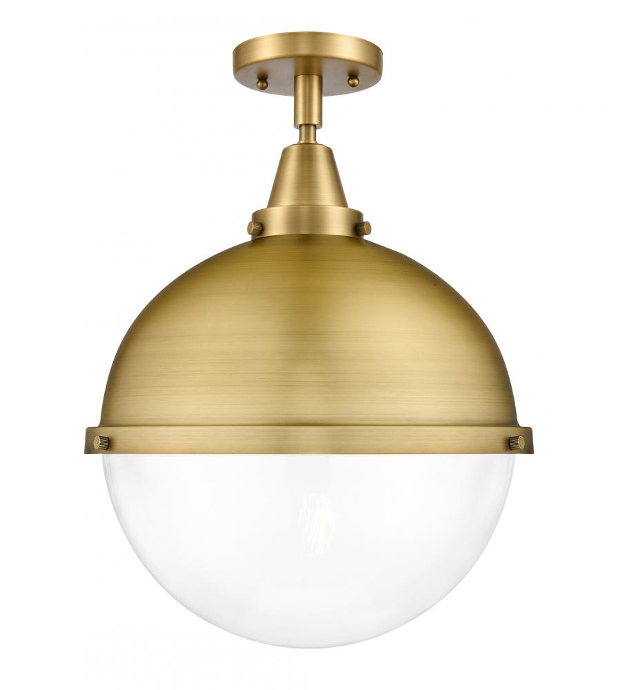 Hampden - 1 Light - 13 inch - Matte Black - Flush Mount
