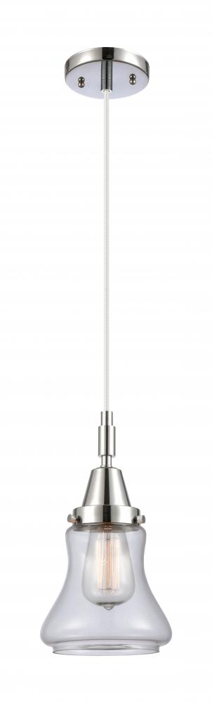 Bellmont - 1 Light - 7 inch - Polished Chrome - Mini Pendant