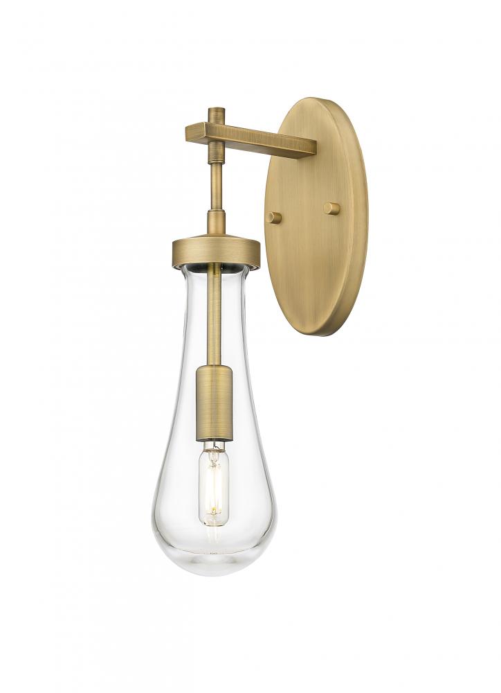Owego - 1 Light - 5 inch - Brushed Brass - Sconce