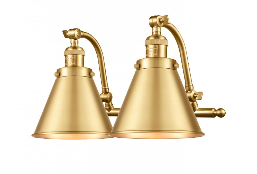 Appalachian - 2 Light - 18 inch - Satin Gold - Adjustable Bath Vanity Light