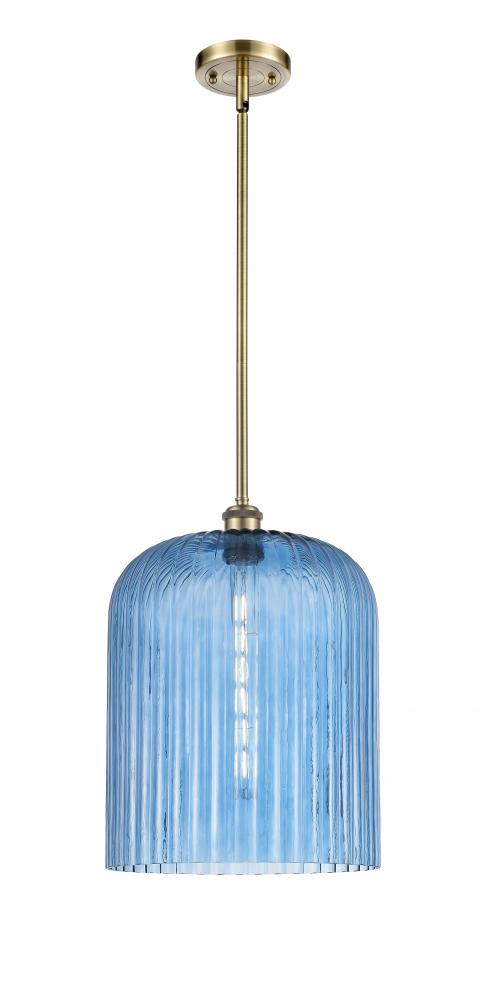 Bridal Veil - 1 Light - 5 inch - Antique Brass - Mini Pendant