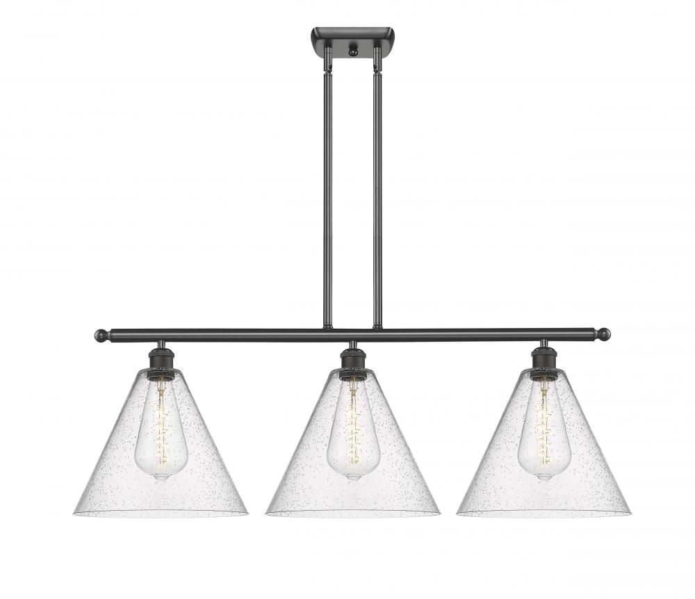 Berkshire - 3 Light - 39 inch - Oil Rubbed Bronze - Stem hung - Island Light