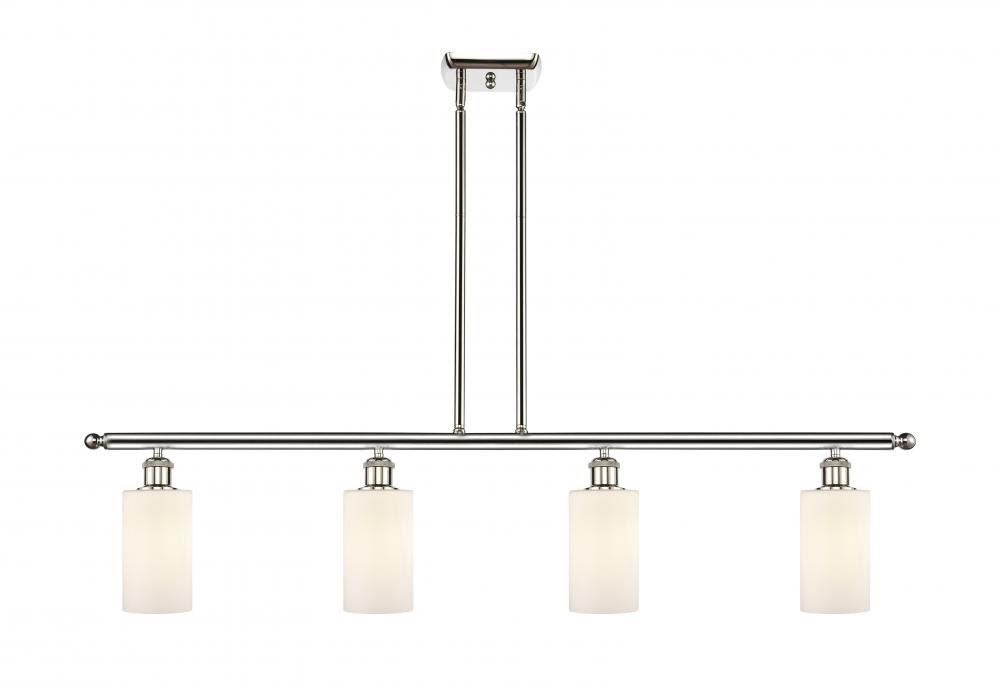 Clymer - 4 Light - 48 inch - Polished Nickel - Stem hung - Island Light