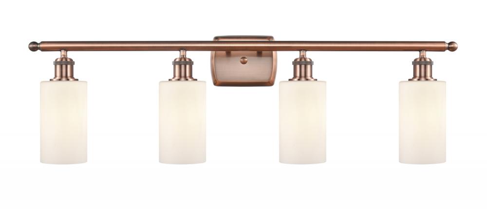 Clymer - 4 Light - 34 inch - Antique Copper - Bath Vanity Light