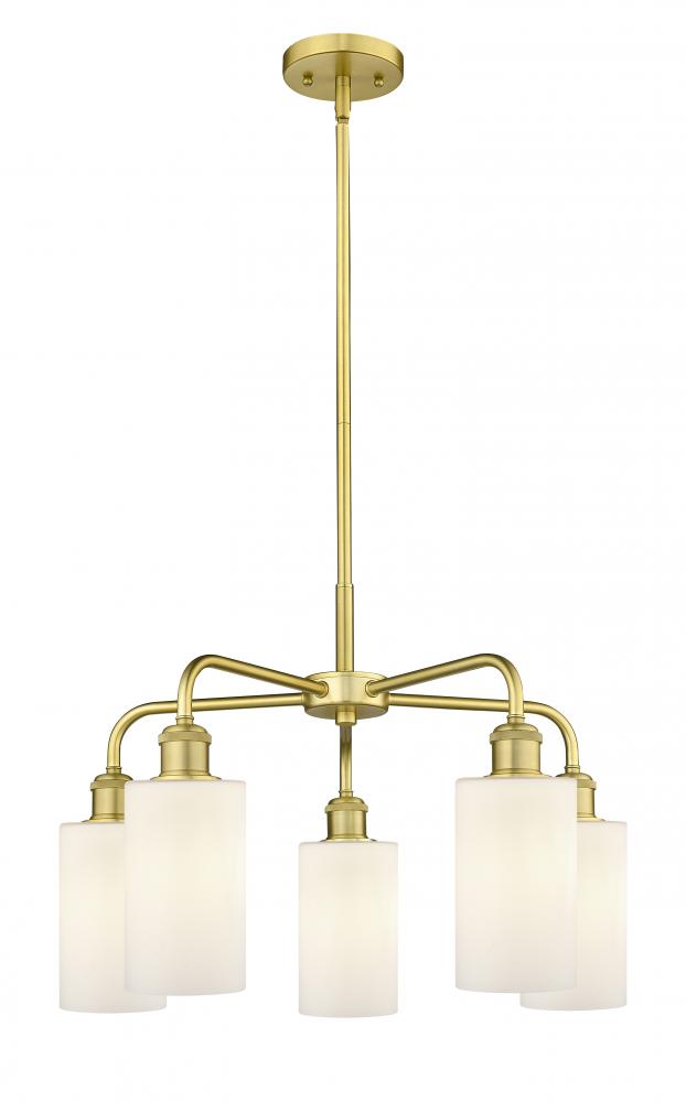 Clymer - 5 Light - 22 inch - Satin Gold - Chandelier