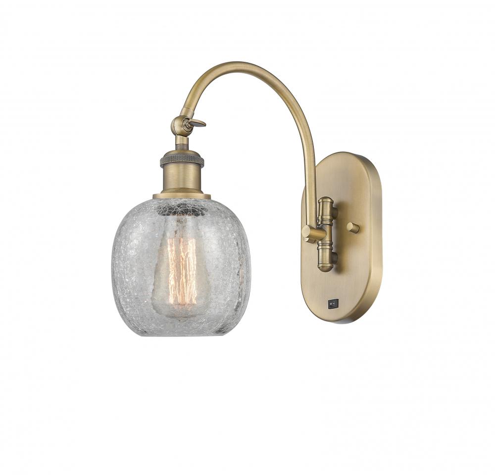 Belfast - 1 Light - 6 inch - Brushed Brass - Adjustable Swing Arm