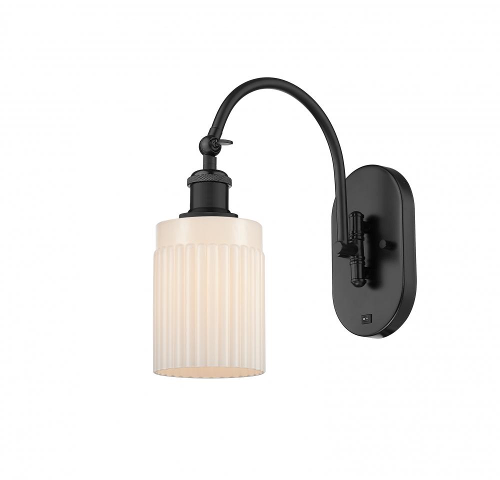 Hadley - 1 Light - 5 inch - Matte Black - Adjustable Swing Arm