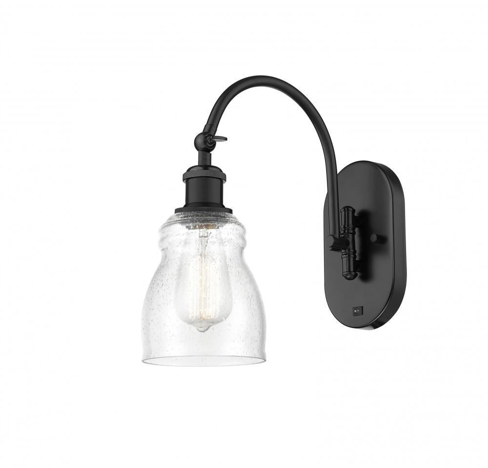Ellery - 1 Light - 5 inch - Matte Black - Adjustable Swing Arm