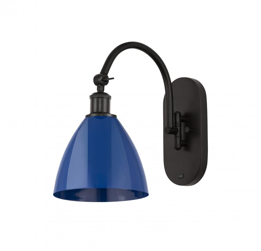 Plymouth - 1 Light - 8 inch - Oil Rubbed Bronze - Adjustable Swing Arm