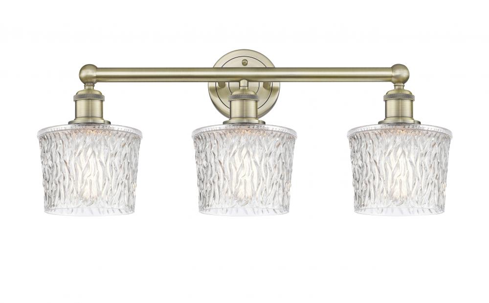 Niagara - 3 Light - 25 inch - Antique Brass - Bath Vanity Light