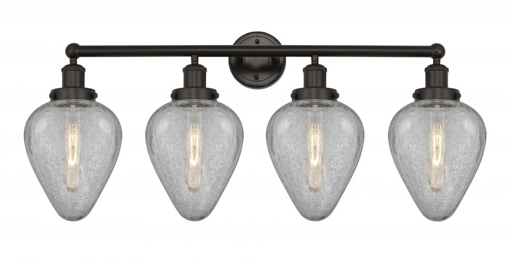 Geneseo - 4 Light - 34 inch - Oil Rubbed Bronze - Bath Vanity Light