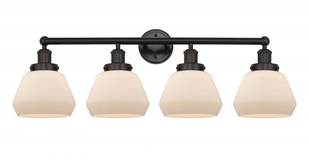 Fulton - 4 Light - 34 inch - Oil Rubbed Bronze - Bath Vanity Light