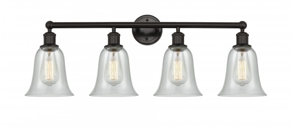 Hanover - 4 Light - 33 inch - Oil Rubbed Bronze - Bath Vanity Light