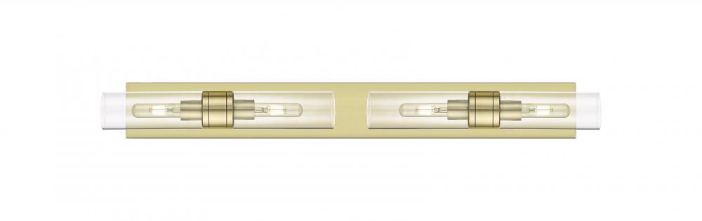 Boreas - 4 Light - 39 inch - Antique Brass - Bath Vanity Light