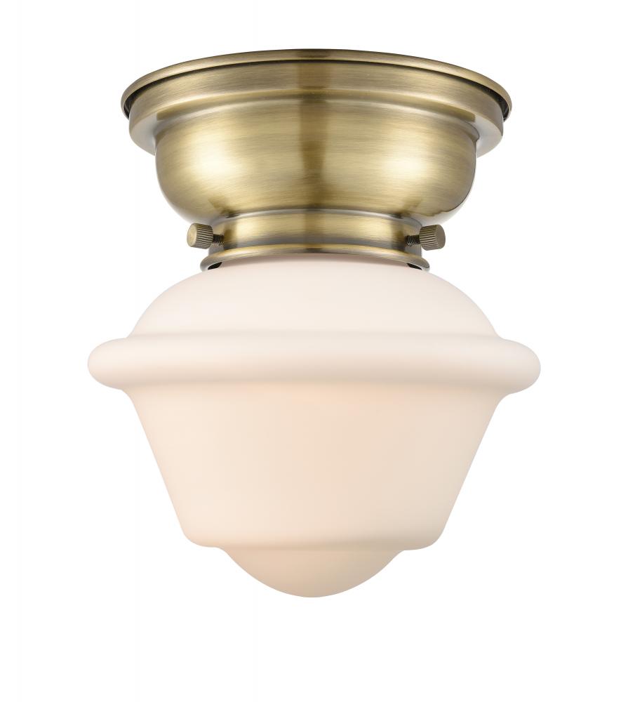 Small Oxford 1 Light Flush Mount