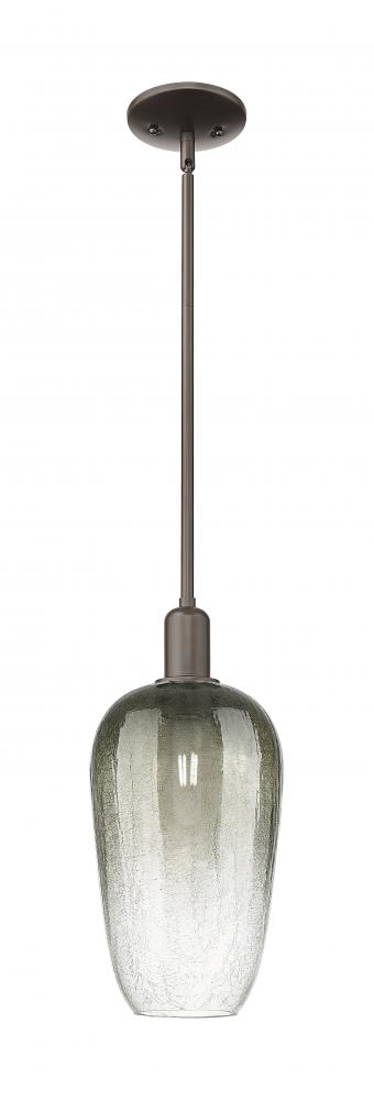 Brookhaven Flute - 1 Light - 6 inch - Oil Rubbed Bronze - Mini Pendant