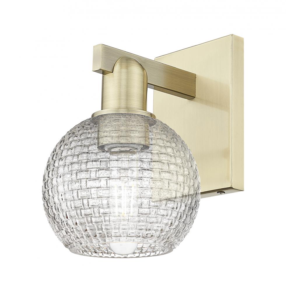 Athens - 1 Light - 6 inch - Antique Brass - Sconce