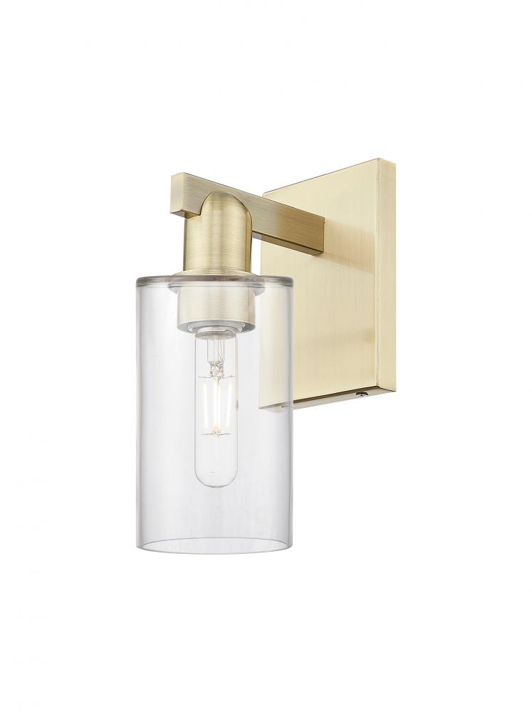 Clymer - 1 Light - 4 inch - Antique Brass - Sconce