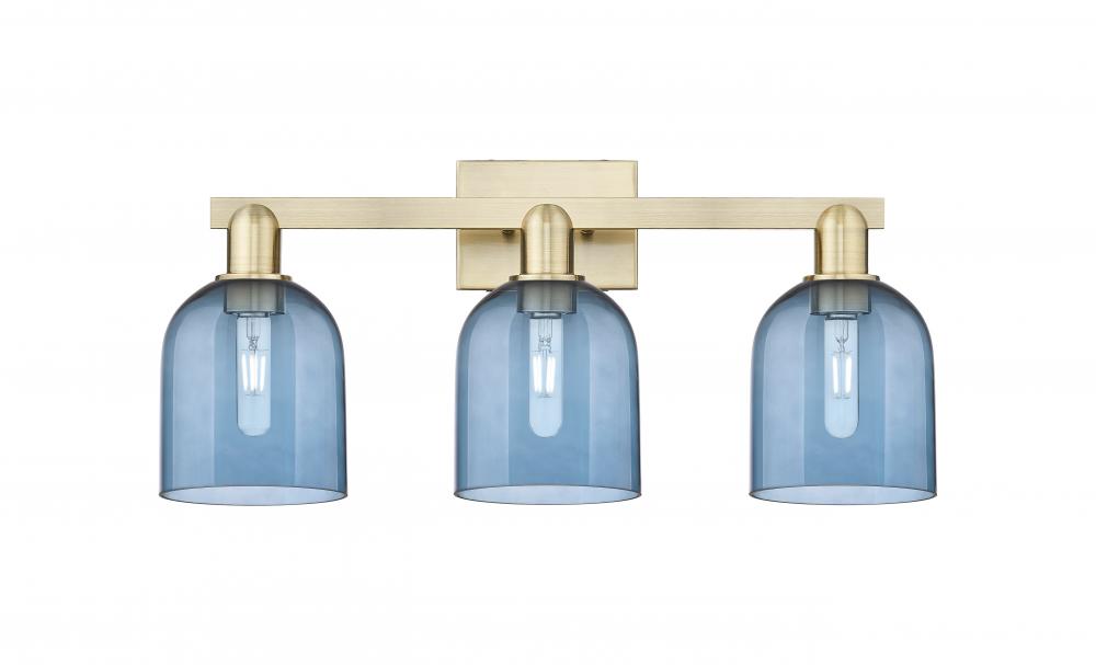 Bella - 3 Light - 25 inch - Antique Brass - Bath Vanity Light