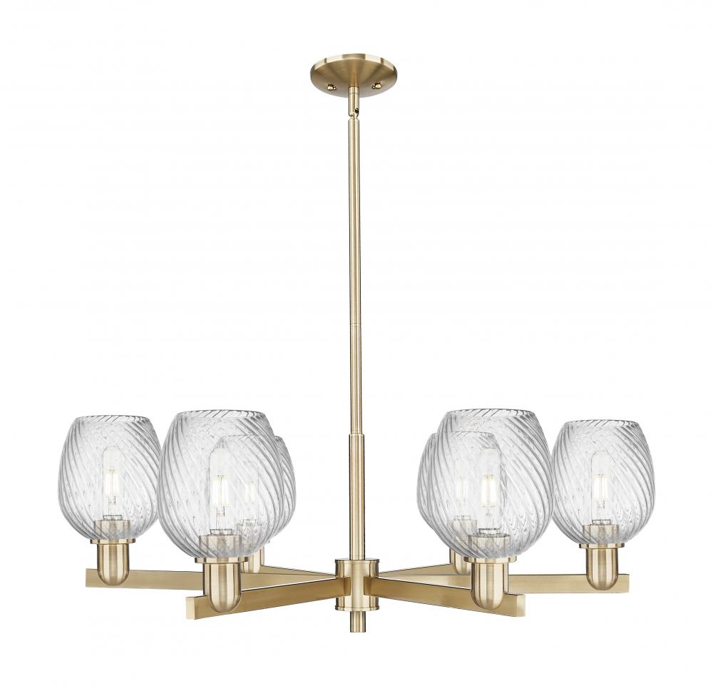 Salina - 6 Light - 36 inch - Champagne Bronze - Stem hung - Chandelier