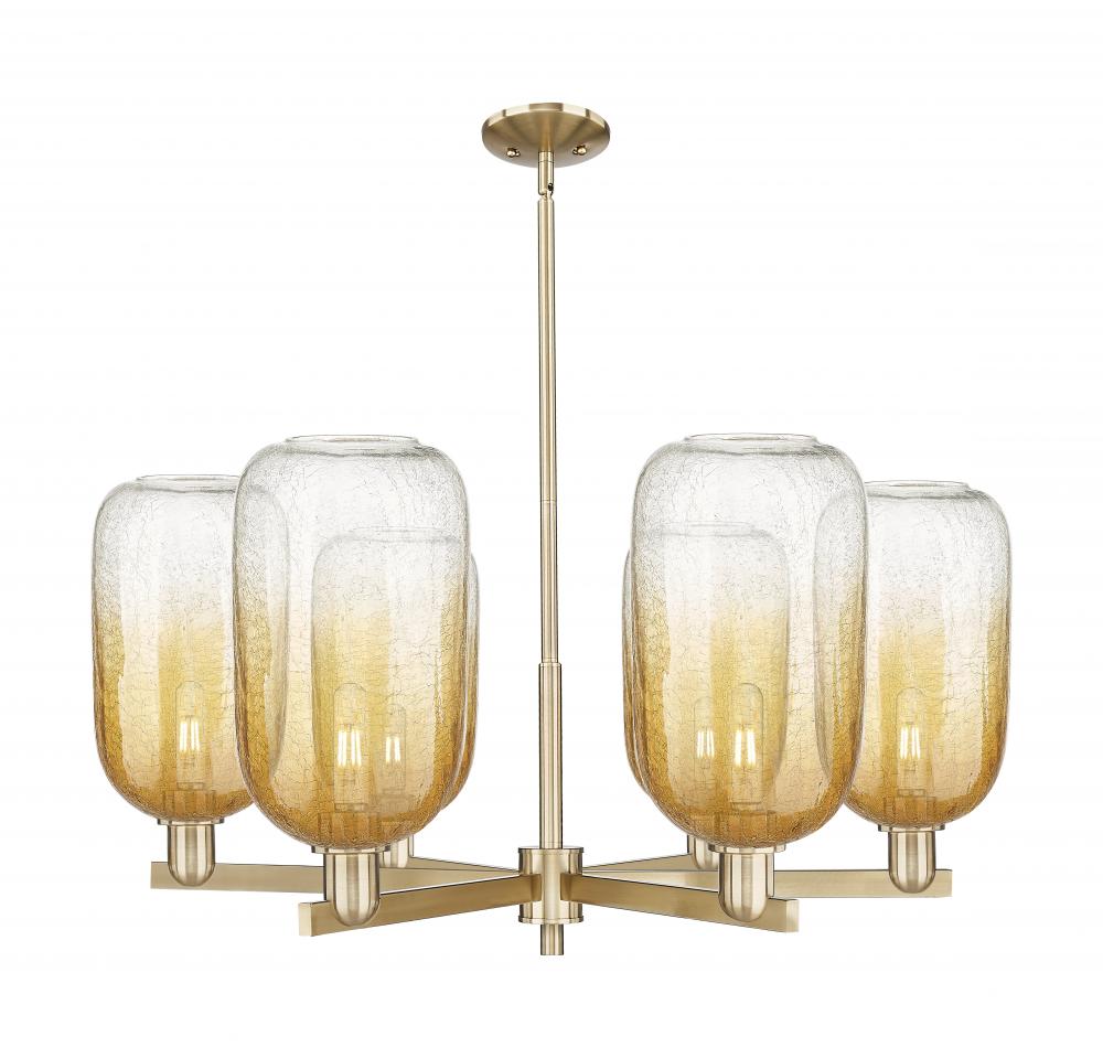 Brookhaven Cloche - 6 Light - 24 inch - Champagne Bronze - Chandelier