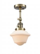 Innovations Lighting 201FSW-AB-G531 - Small Oxford 1 Light Semi-Flush Mount