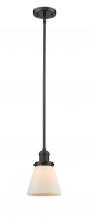 Innovations Lighting 201S-OB-G61 - Cone - 1 Light - 6 inch - Oil Rubbed Bronze - Stem Hung - Mini Pendant