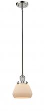 Innovations Lighting 201S-PN-G171 - Fulton - 1 Light - 7 inch - Polished Nickel - Stem Hung - Mini Pendant