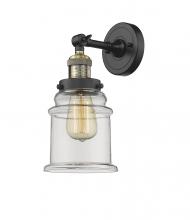 Innovations Lighting 203-BAB-G182 - Canton - 1 Light - 7 inch - Black Antique Brass - Adjustable Sconce