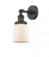 Innovations Lighting 203-OB-G51 - Bell - 1 Light - 5 inch - Oil Rubbed Bronze - Adjustable Sconce