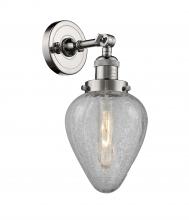 Innovations Lighting 203-PN-G165 - Geneseo - 1 Light - 7 inch - Polished Nickel - Adjustable Sconce