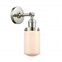 Innovations Lighting 203-PN-G311 - Dover - 1 Light - 5 inch - Polished Nickel - Adjustable Sconce