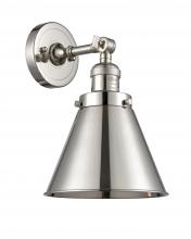 Innovations Lighting 203-PN-M13-PN - Appalachian - 1 Light - 8 inch - Polished Nickel - Adjustable Sconce