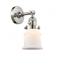 Innovations Lighting 203SW-PN-G181S - Canton - 1 Light - 5 inch - Polished Nickel - Adjustable Sconce