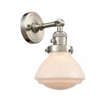 Innovations Lighting 203SW-SN-G321 - Olean - 1 Light - 7 inch - Brushed Satin Nickel - Adjustable Sconce