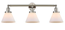 Innovations Lighting 205-PN-G41 - Cone - 3 Light - 32 inch - Polished Nickel - Bath Vanity Light